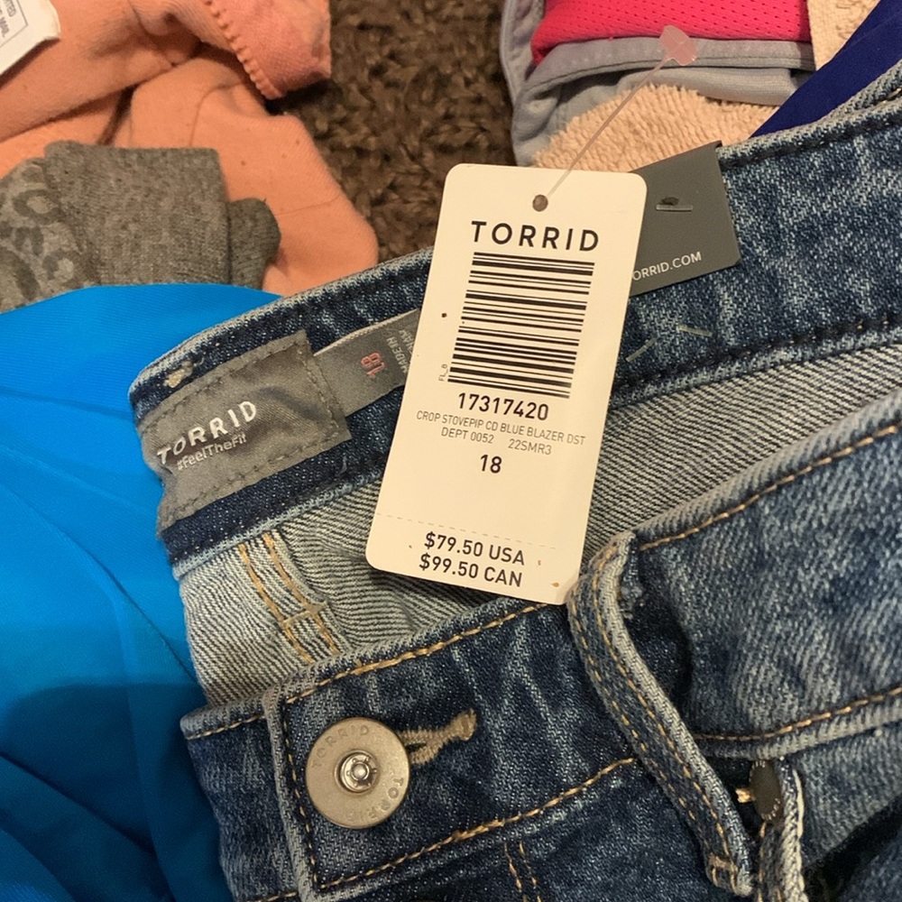 Torrid jeans new with tags size 18